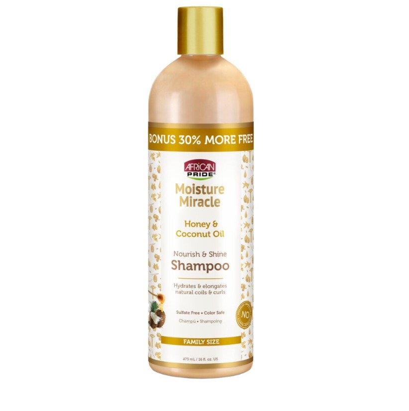 Afican Pride Moisture Miracle Shampoo 16oz - 473ml